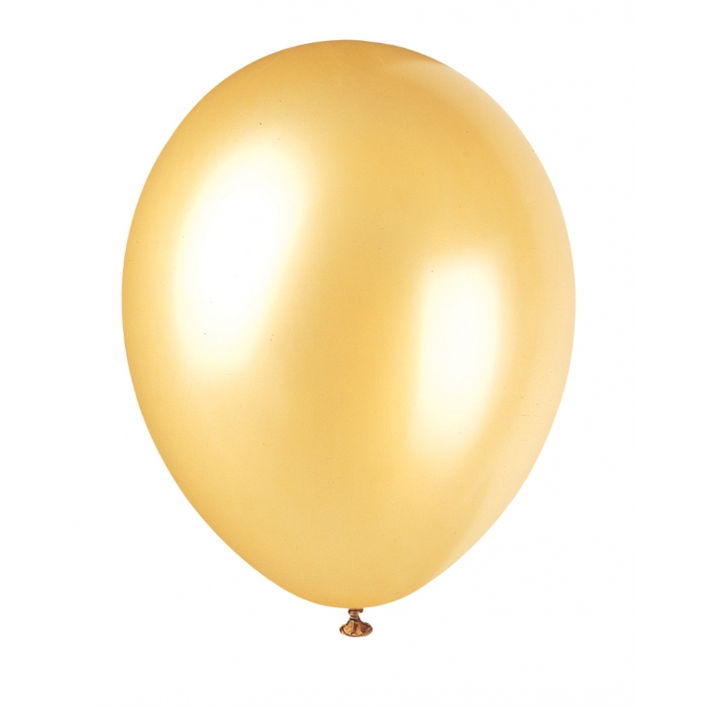 Ballon ~Sachet de 10 ballons - doré~ - Rêves & Merveilles