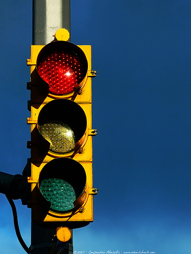 A traffic light really isn't that long - KPAO by Dave Cortright