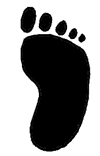 Footprints & Handprints Clipart