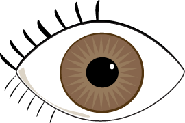 Brown Eyes Clipart