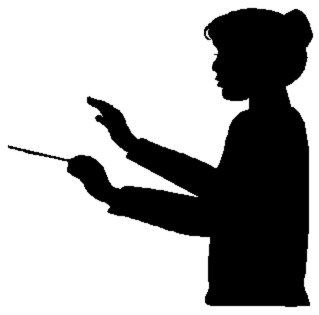 Female Conductor Clipart