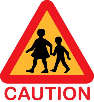 School Is Back in Session - STOP for Children Crossing