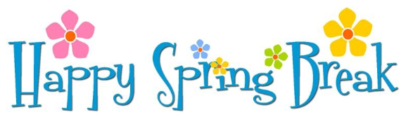 Clipart of spring break for the kids