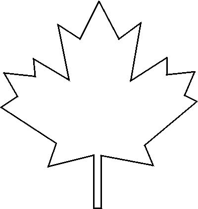 Maple Leaf Pattern Printable ClipArt Best