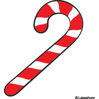 candy cane clip art at Lakeshore Learning