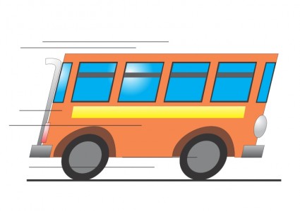 Bus-vektor Clip Art-vektor Gratis Download Gratis