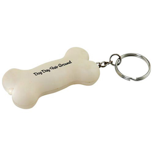 Light Up Dog Bone Keytag | Trade Show Giveaways | 0.93 Ea.