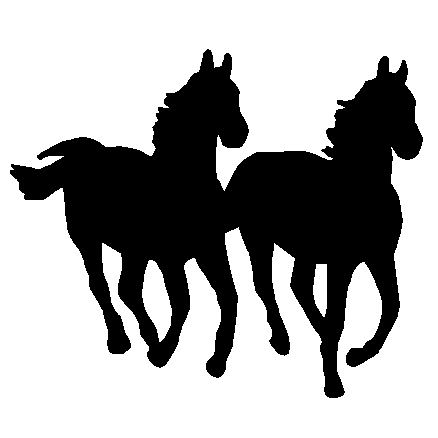 Horse running clipart png