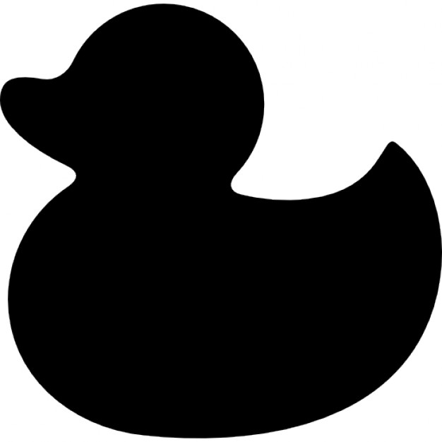 Duck Silhouette | Free Download Clip Art | Free Clip Art | on ...