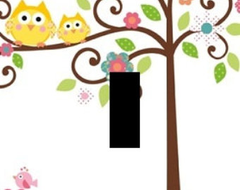 Clip Art Family Owls In Trees Clipart