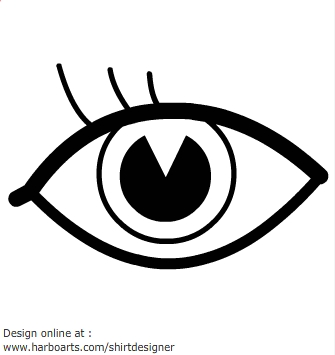 Eye vector clipart