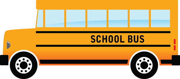 School Bus Clip Art, Vector Images & Illustrations