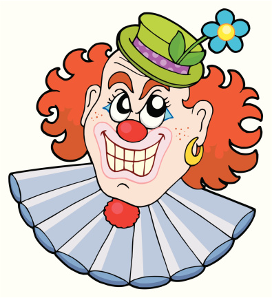 Evil Clown Drawing Clip Art, Vector Images & Illustrations