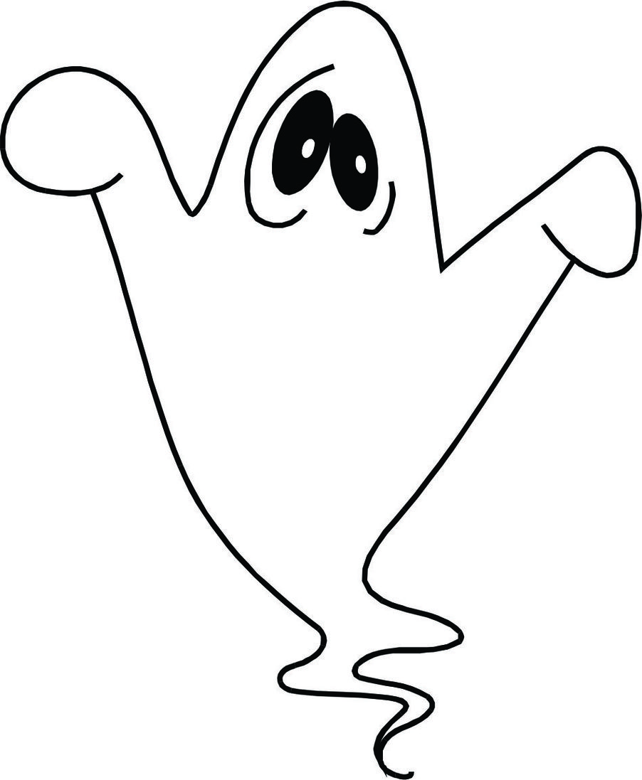 Cartoon Ghost Clipart - Free to use Clip Art Resource