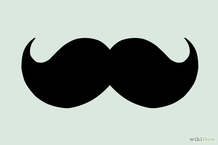 4 Cara untuk Menggambar Kumis - wikiHow