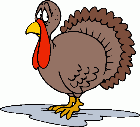 Free cartoon turkey clipart