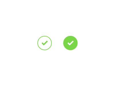 Check Buttons - Rebound by PaweÅ? Magiera - Dribbble