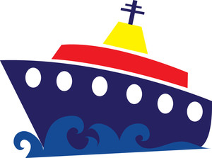 Floating Boat Clipart