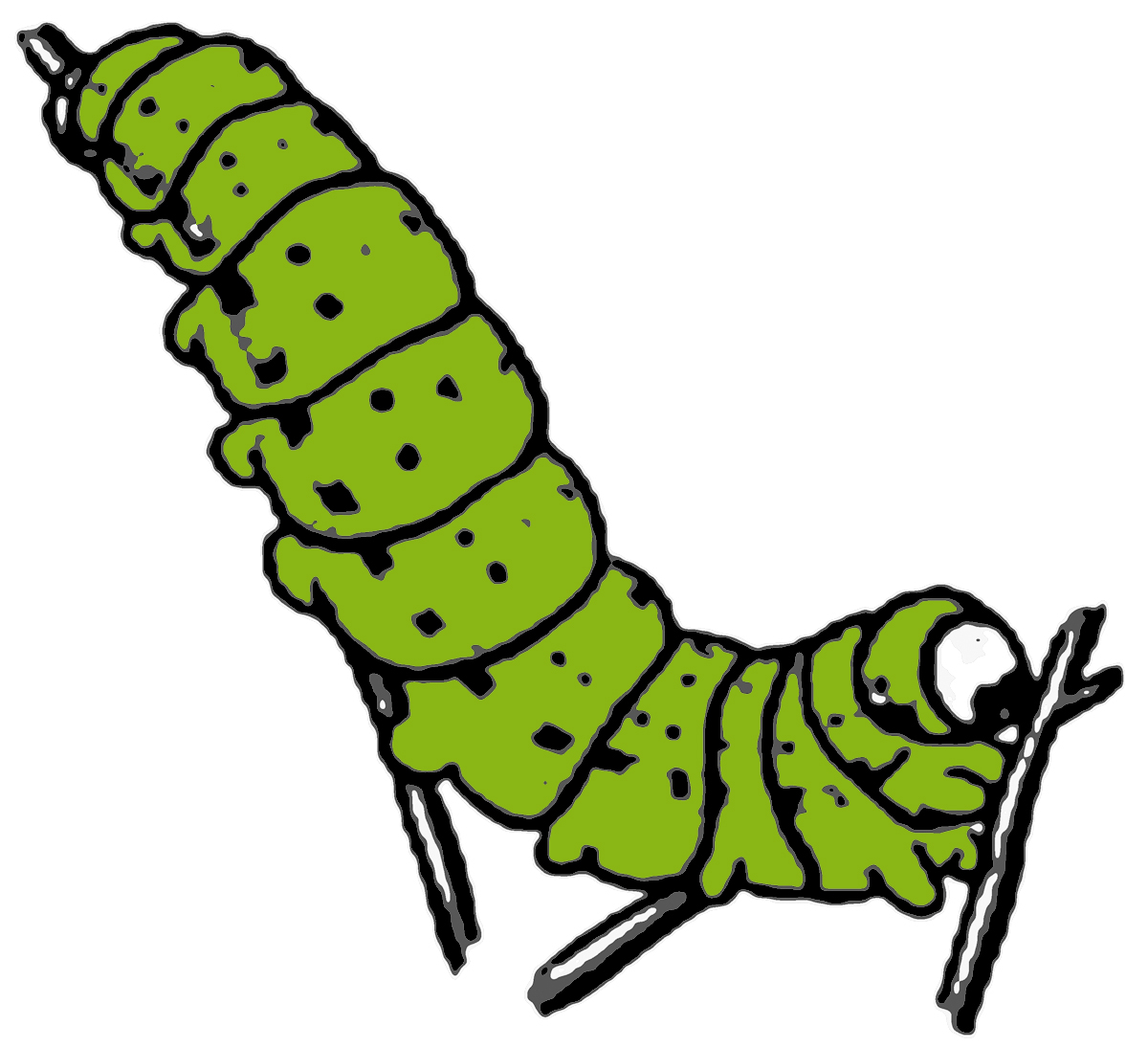 Best Caterpillar Clipart #10182 - Clipartion.com