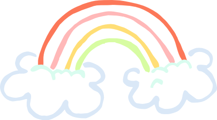 Rainbow Raindrops Clip Art – Clipart Free Download