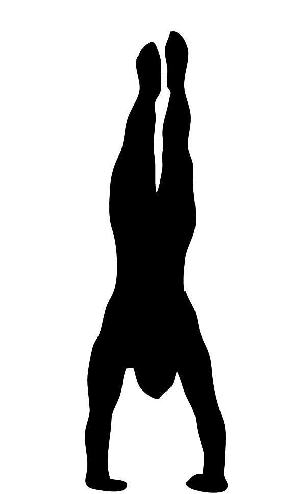 clip art male silhouette front