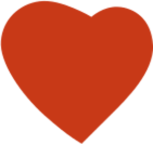 Heart Cuore - vector Clip Art