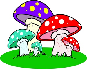 Mushroom Clip Art - Tumundografico