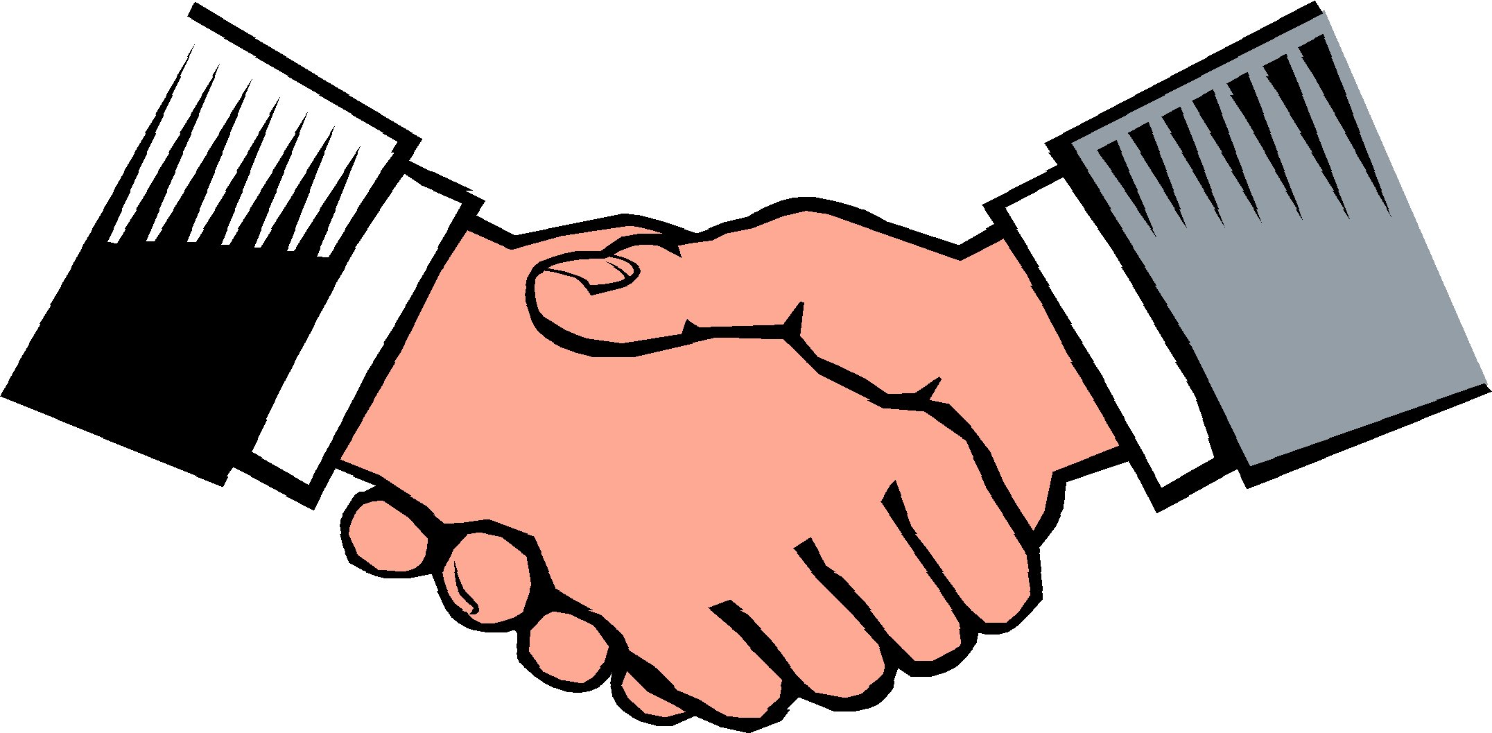 handshake logo clipart designs