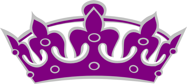 Purple tiara clip art