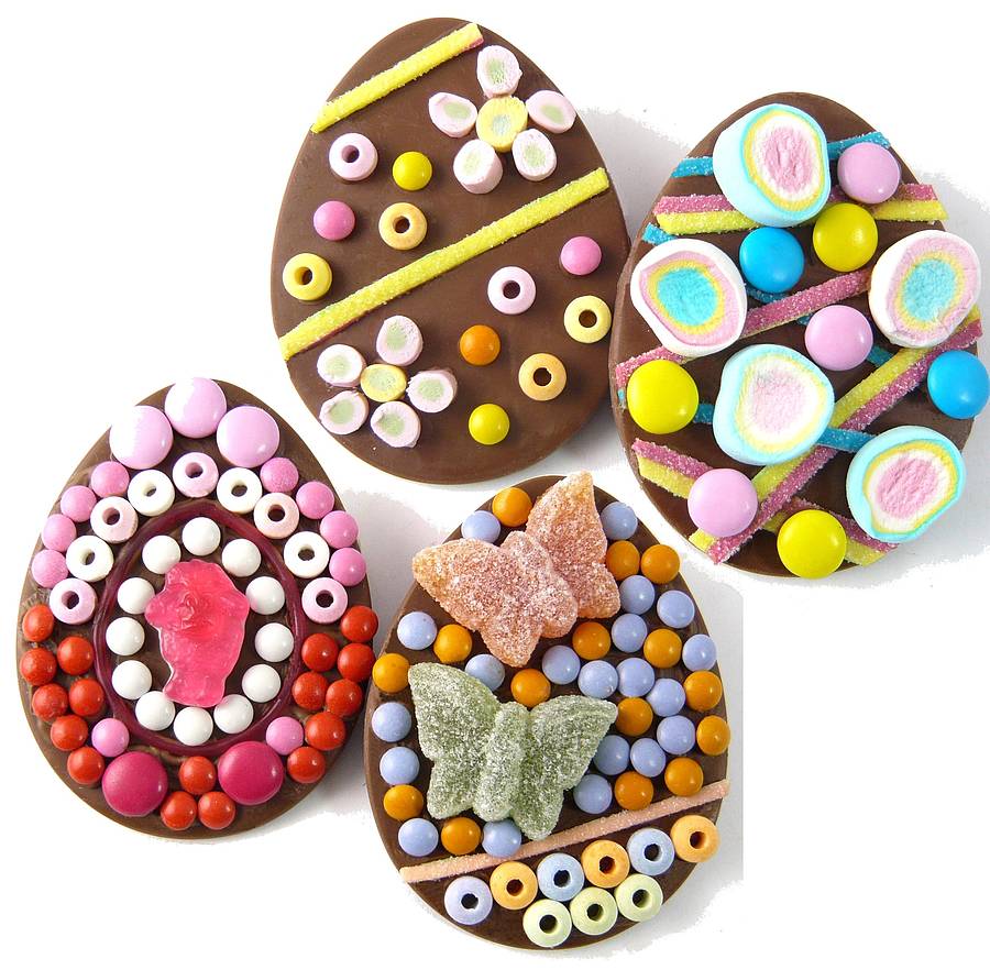 easter eggs decoration kit by chocolate by cocoapod chocolate ...
