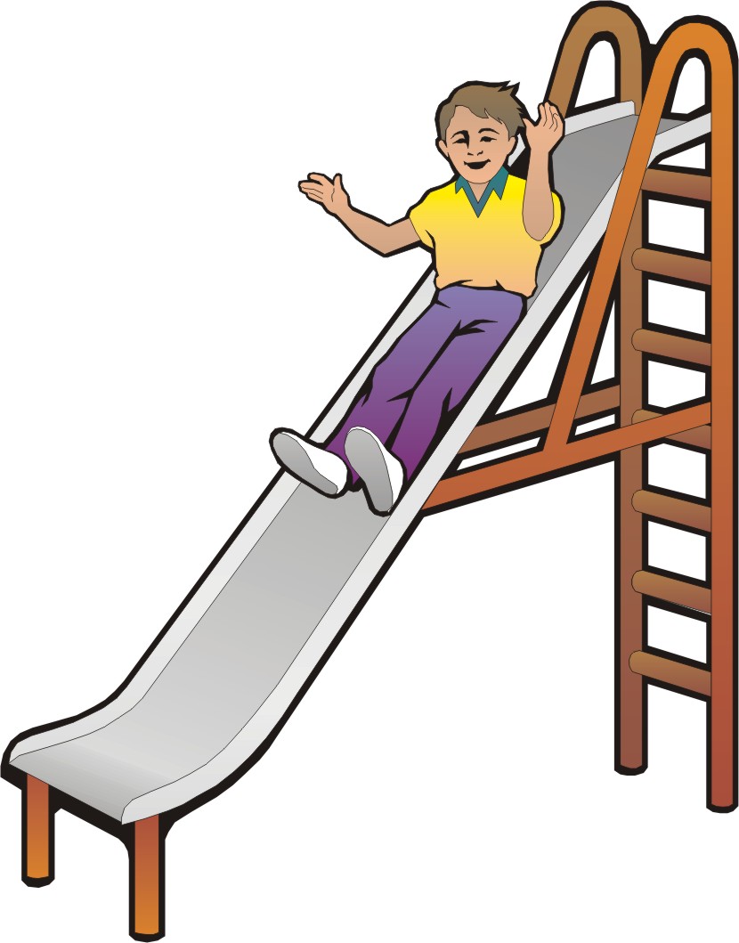 Playground Slide Clipart