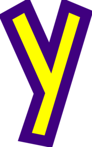 Free letter y clipart