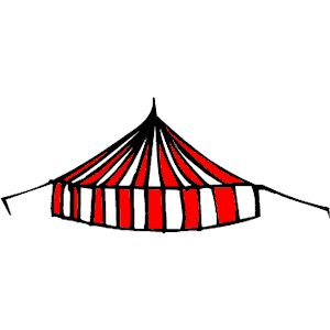 Free Circus Tent Coloring Page