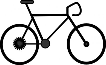 Bike clip art Vector clip art - Free vector for free download
