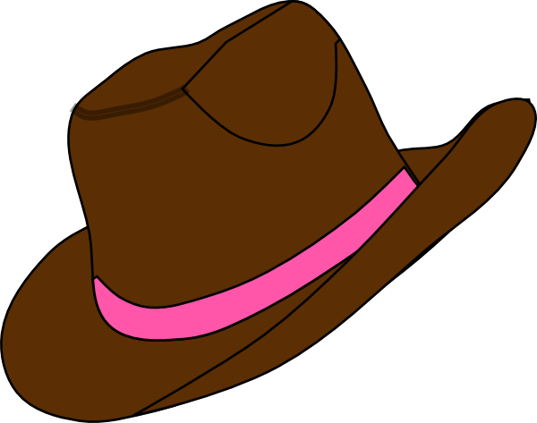 Girl Cowboy Hat Clipart