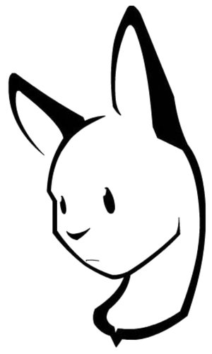 Bunny Head Stencil - ClipArt Best