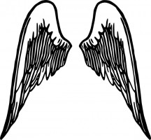 Free angel wing clip art Free vector for free download about (30 ...
