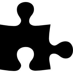 Puzzle piece silhouette - Free Other icons