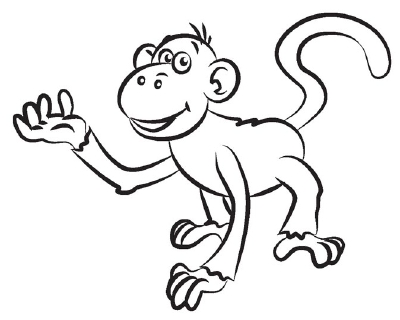 Monkey Drawing image tips