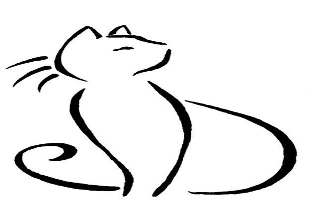 Tag For Photos of kittens line drawing easy to draw - Litle Pups