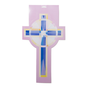 Pink Cross Cutout