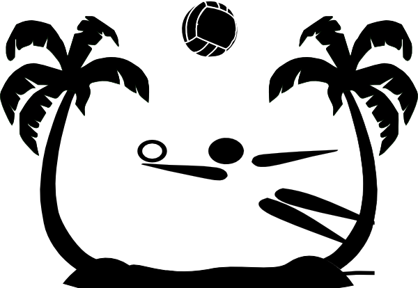 Beach Volleyball Net Clipart - Free Clipart Images