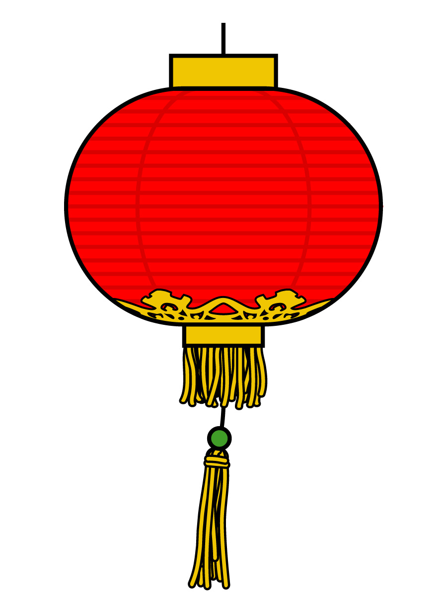 Clip art: Chinese Lantern - Free Clipart Images