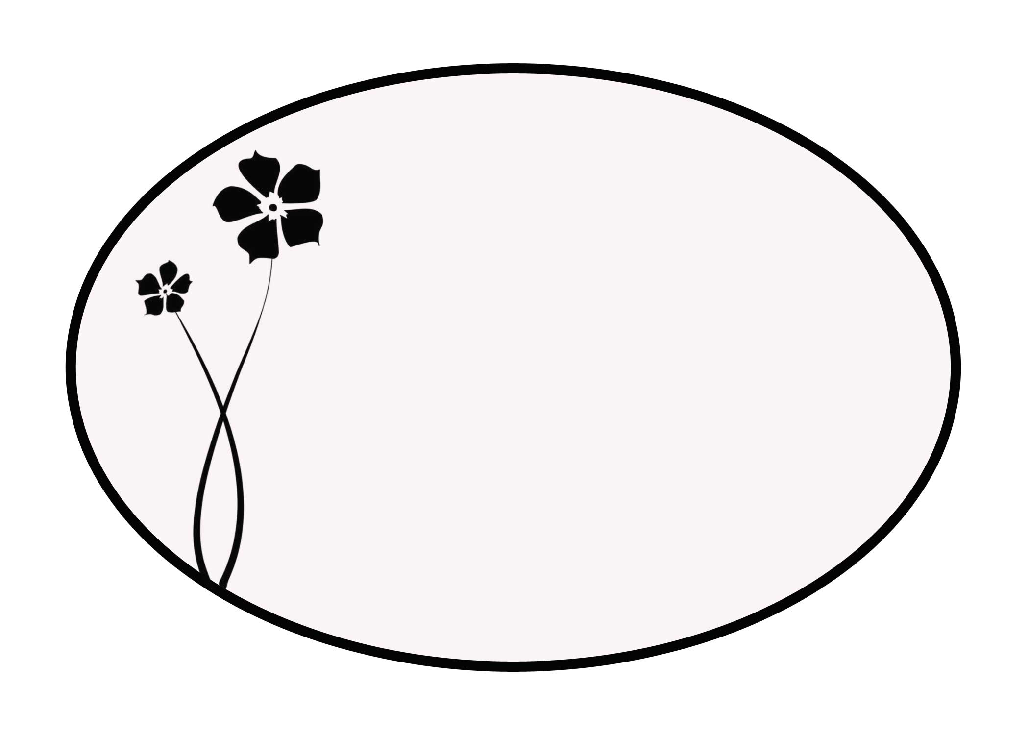 Oval Template Clipart ClipArt Best