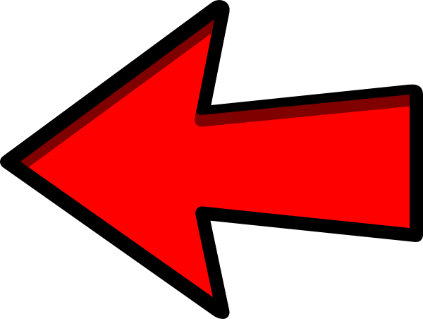 Clipart of arrows pointing left