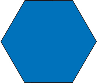 Hexagon clip art free