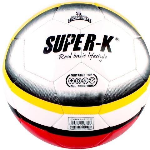 Mesuca Sport Super-K #5 Machine Sewn PVC Soccer Ball AV700 Four ...