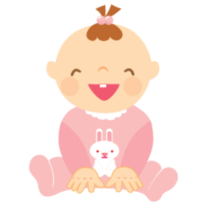 Baby girl pictures clip art