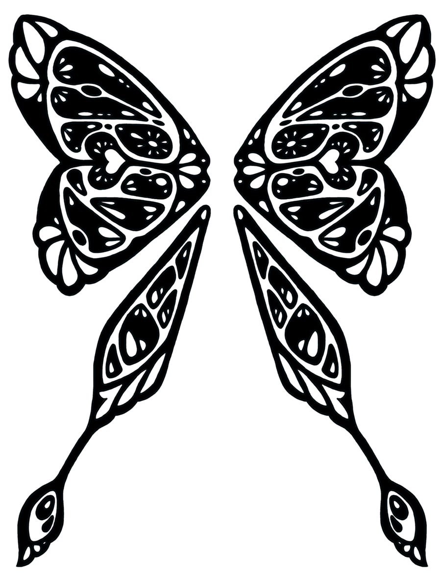 DeviantArt: More Artists Like Tribal Butterfly Wings by tribal-tattoos