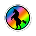 Unicorn Black Stickering - ClipArt Best